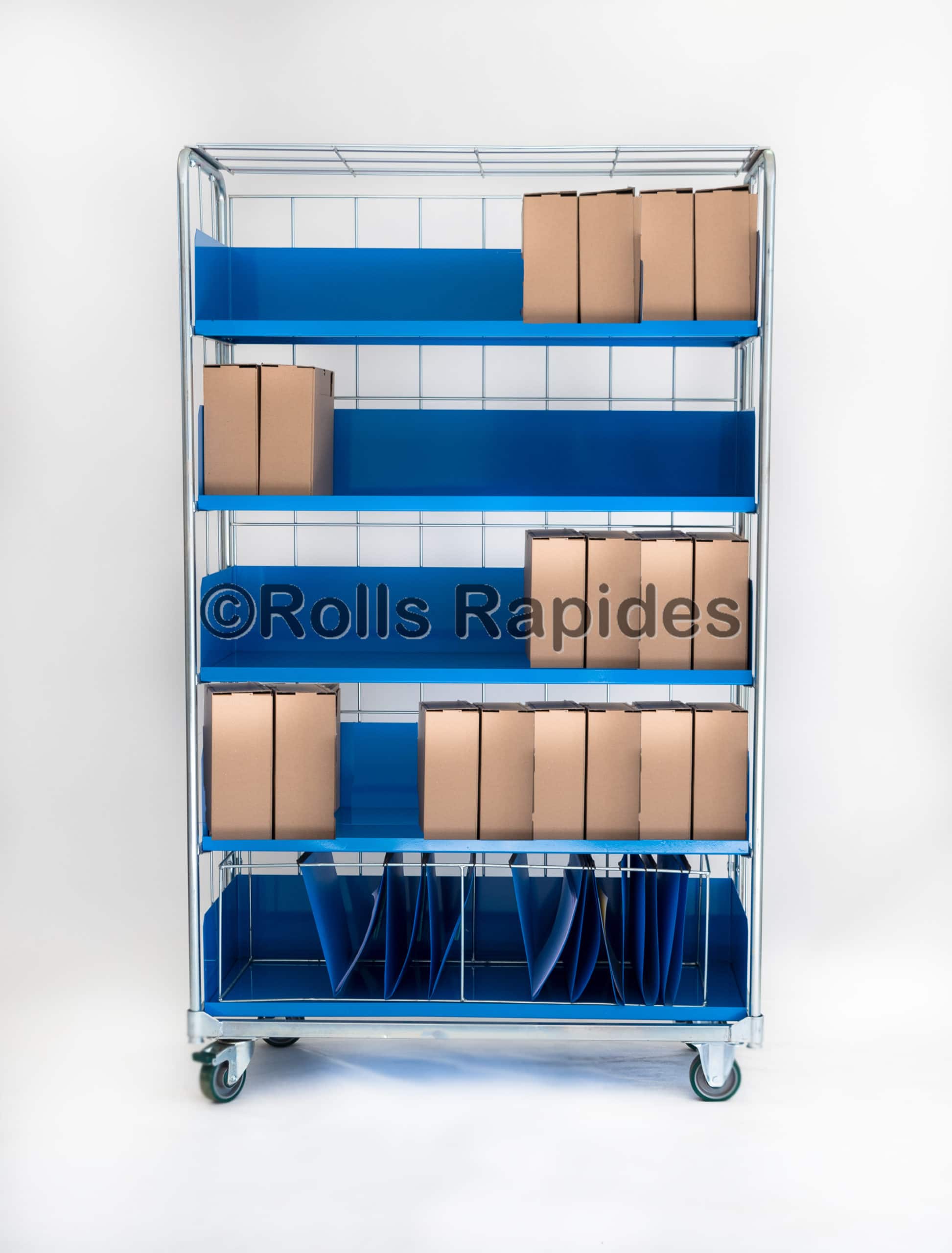 Roll de déménagement 5 bacs H1810 - Ø 22mm