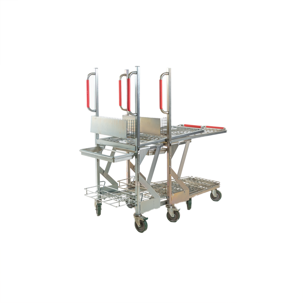 Table de mise en rayon 1270 x 630 x 1400 – Image 7