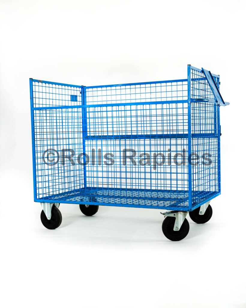 Navette a déchets en métal sur-mesure – Image 4