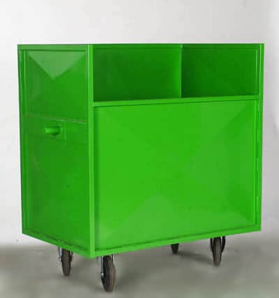 Navette à déchets tôlée sur-mesure – Image 2