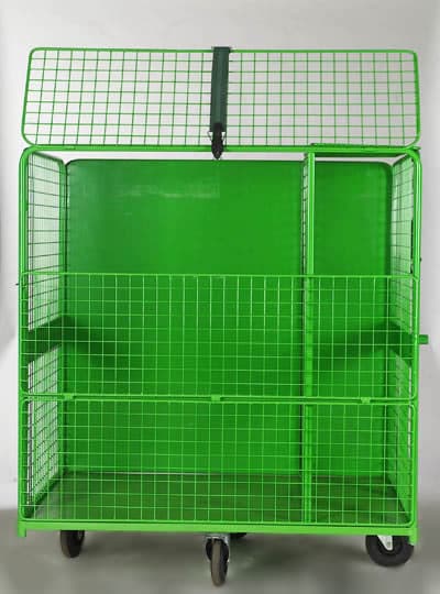 Navette a déchets en métal sur-mesure – Image 2