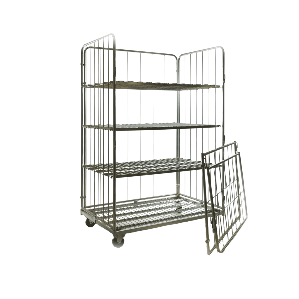Roll 1200 x 800 avec 2 demi portes grande maille – Image 6