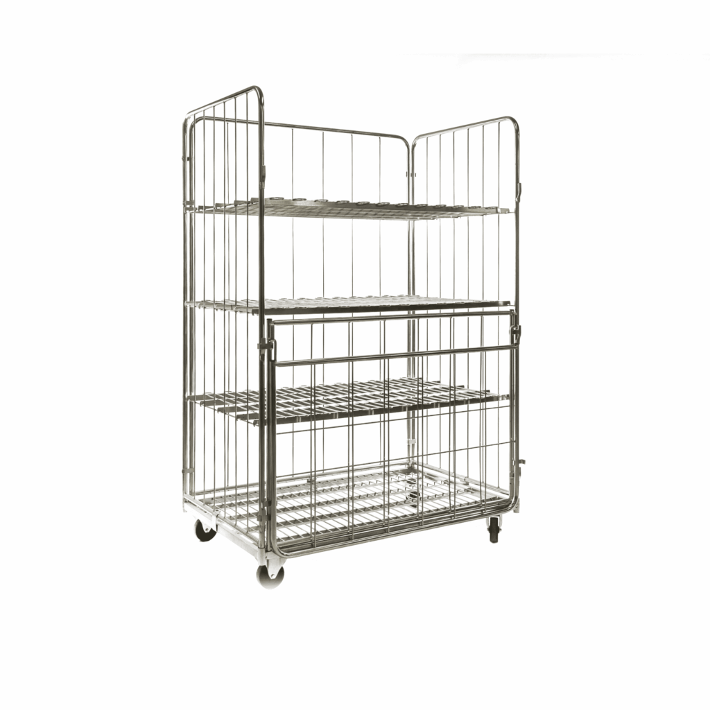Roll 1200 x 800 avec 2 demi portes grande maille – Image 5