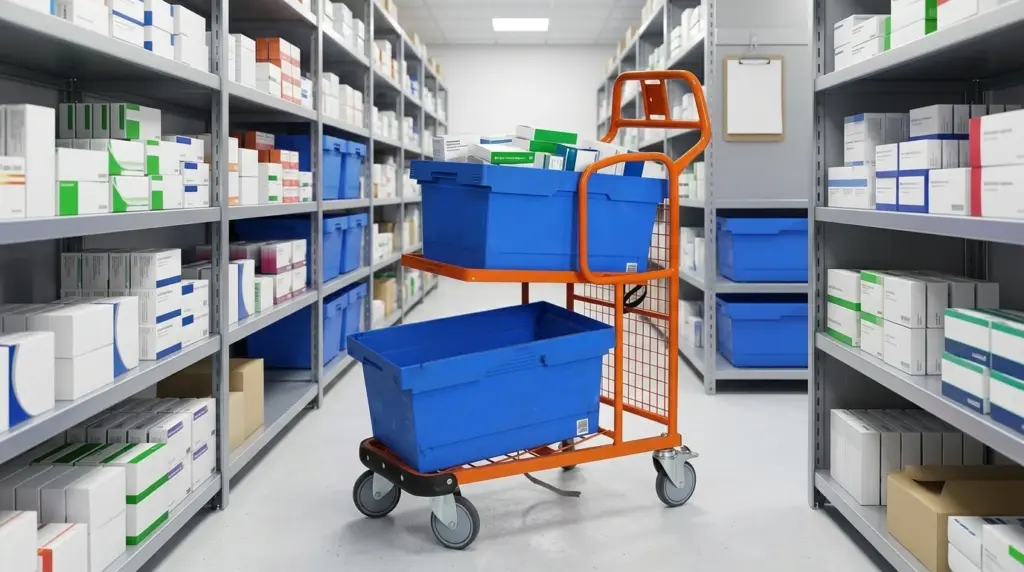 sur mesure 62 petit chariot picking pharmacy