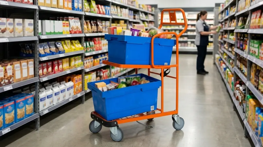 sur mesure 62 petit chariot picking retail